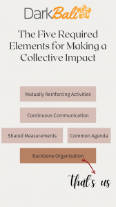 5 elements for collective impact