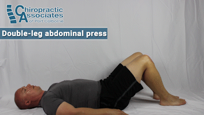 double leg abdominal press