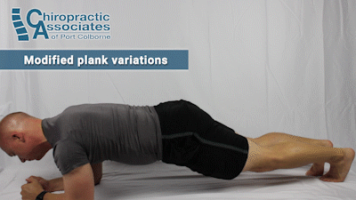 modified plank variations