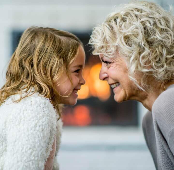 mom and daughter