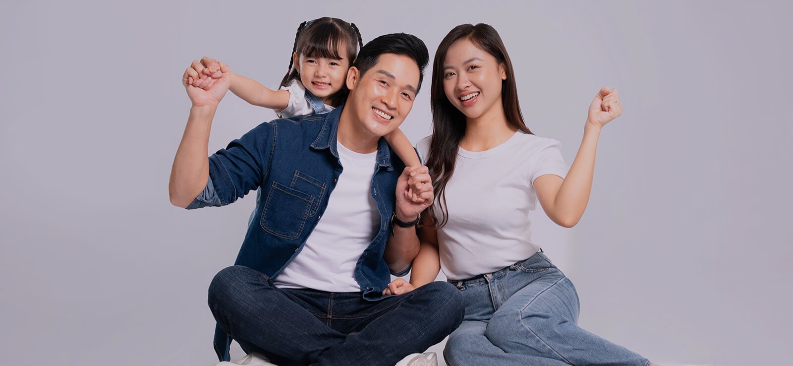 family of three
