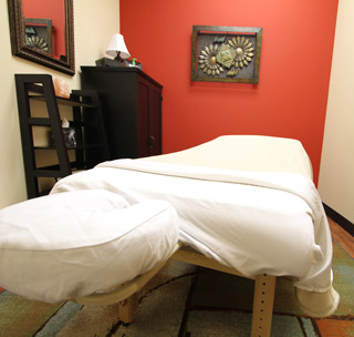Wentzville Massage Therapy Room 
