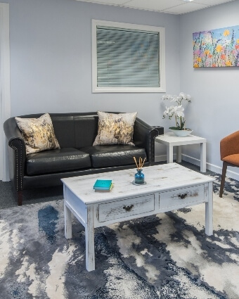 Premier Chiropractic patient waiting room