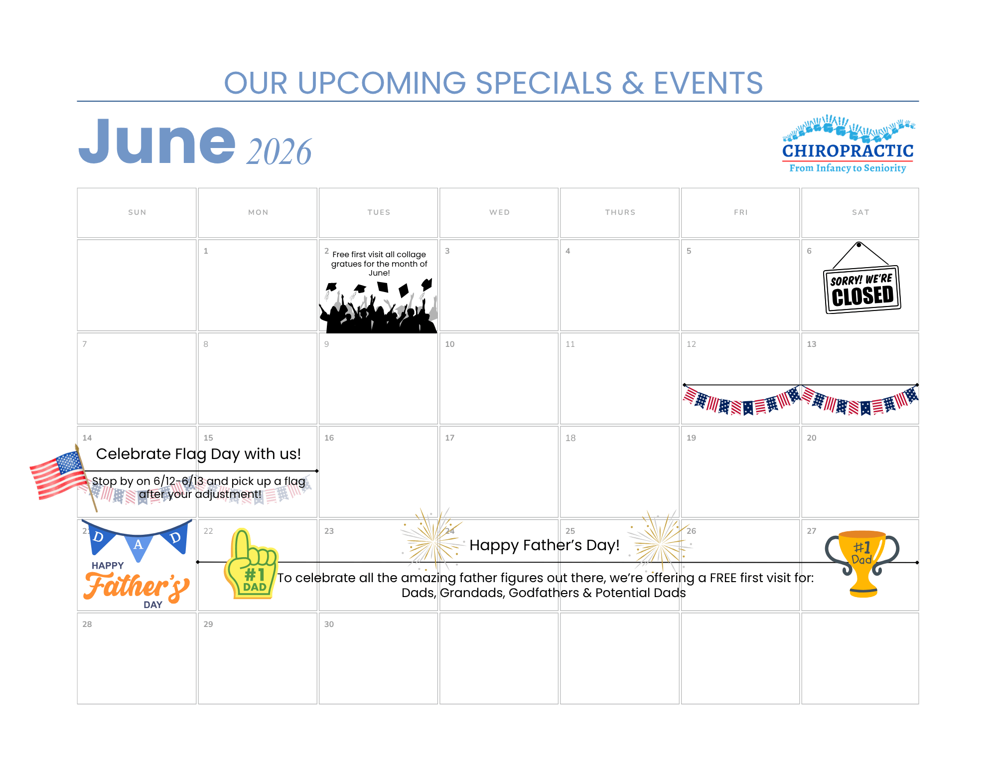 2026 June Calendar
