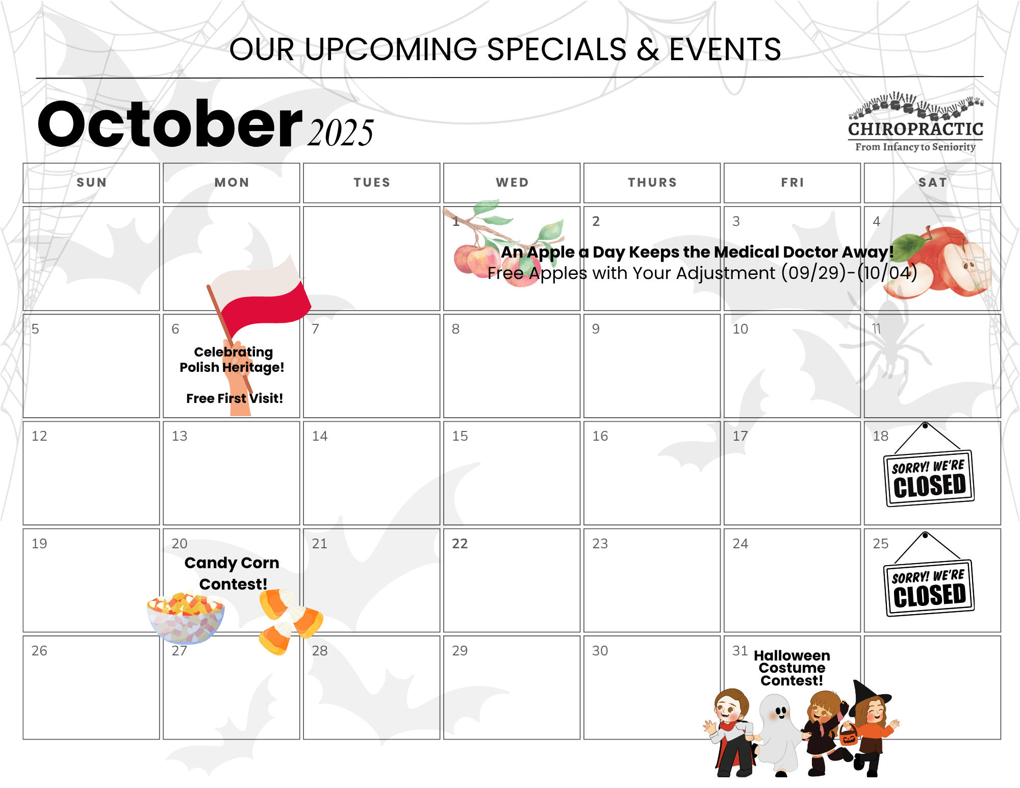 October Calendar