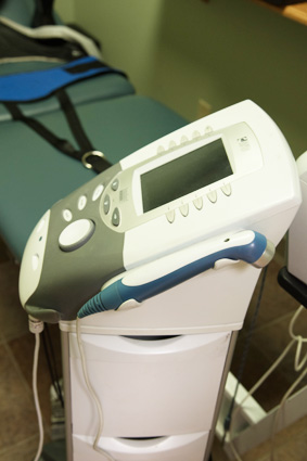 Cold laser therapy machine at Total Care Chiropractic