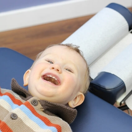 smiling baby