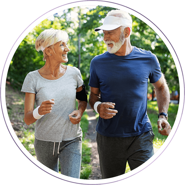 couple running together