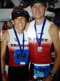 Columbia City Chiropractors Drs. Lori & Jamie Steelhead 70.3 IM