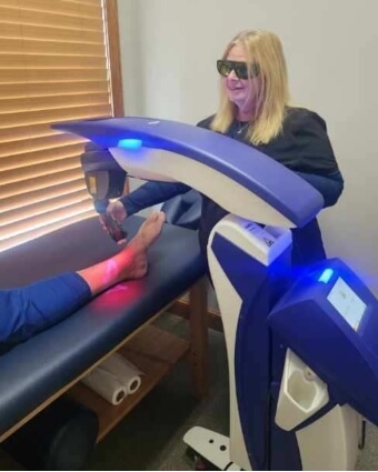 Class IV Laser Therapy used to treat Wooster patient