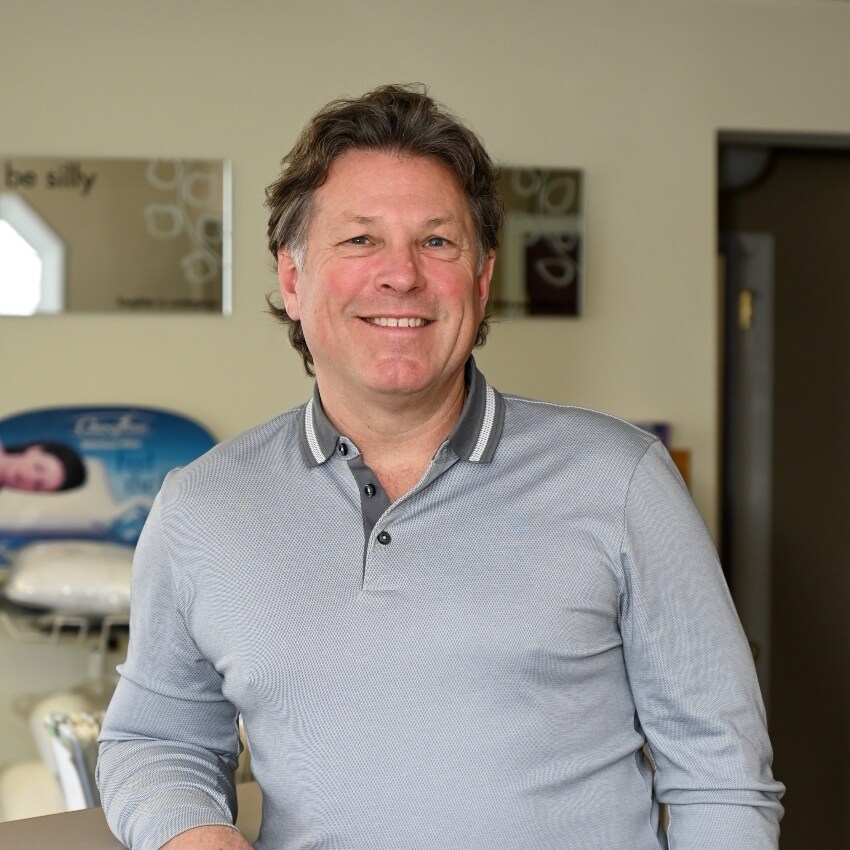 Winnipeg chiropractor Dr Brett smiling