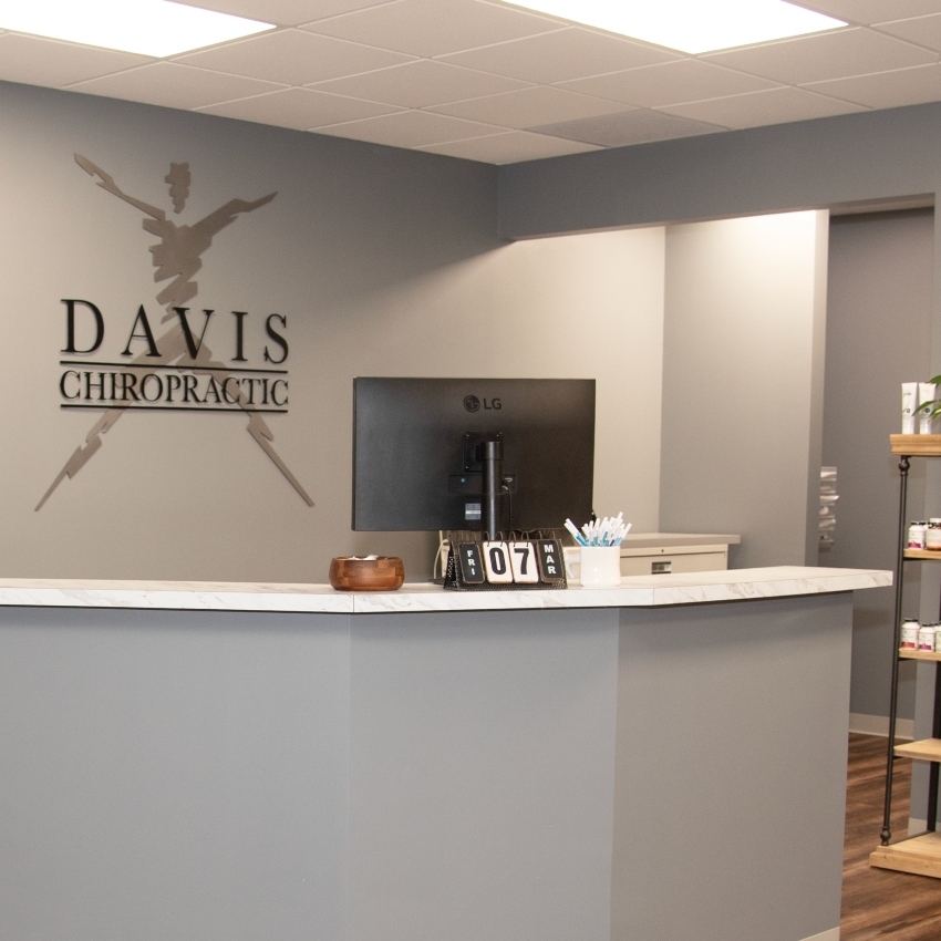 our front desk area