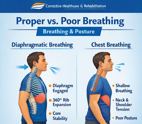 Proper vs. Poor Breathing