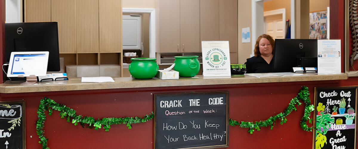 front desk