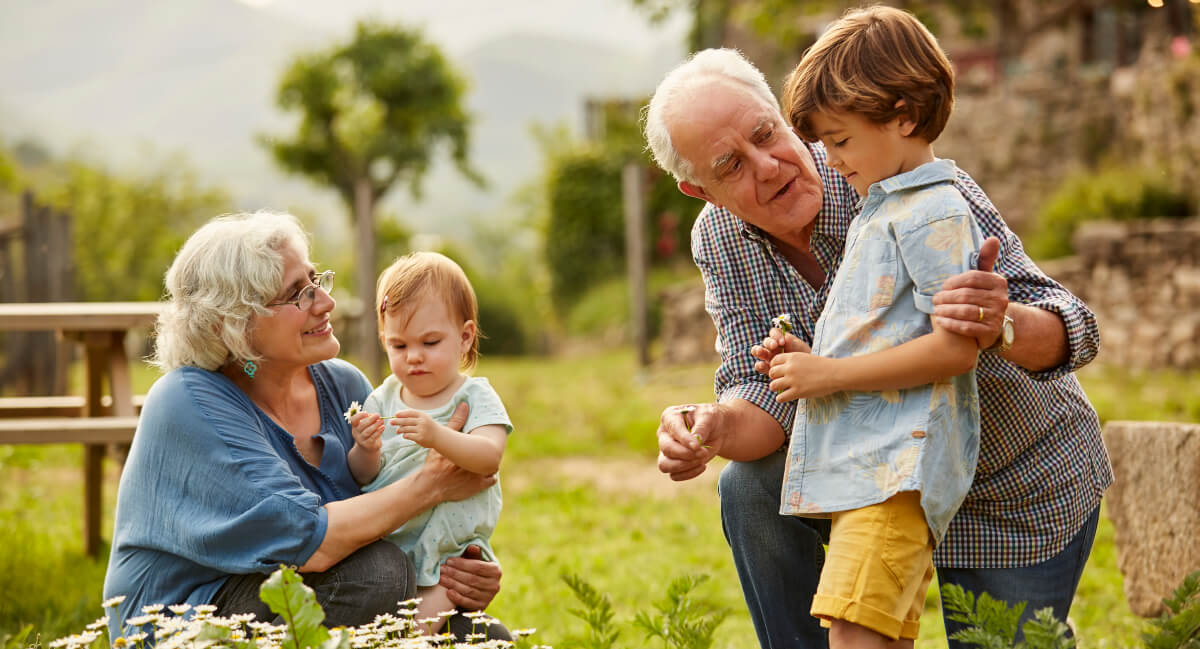 Grandparents and grandkids
