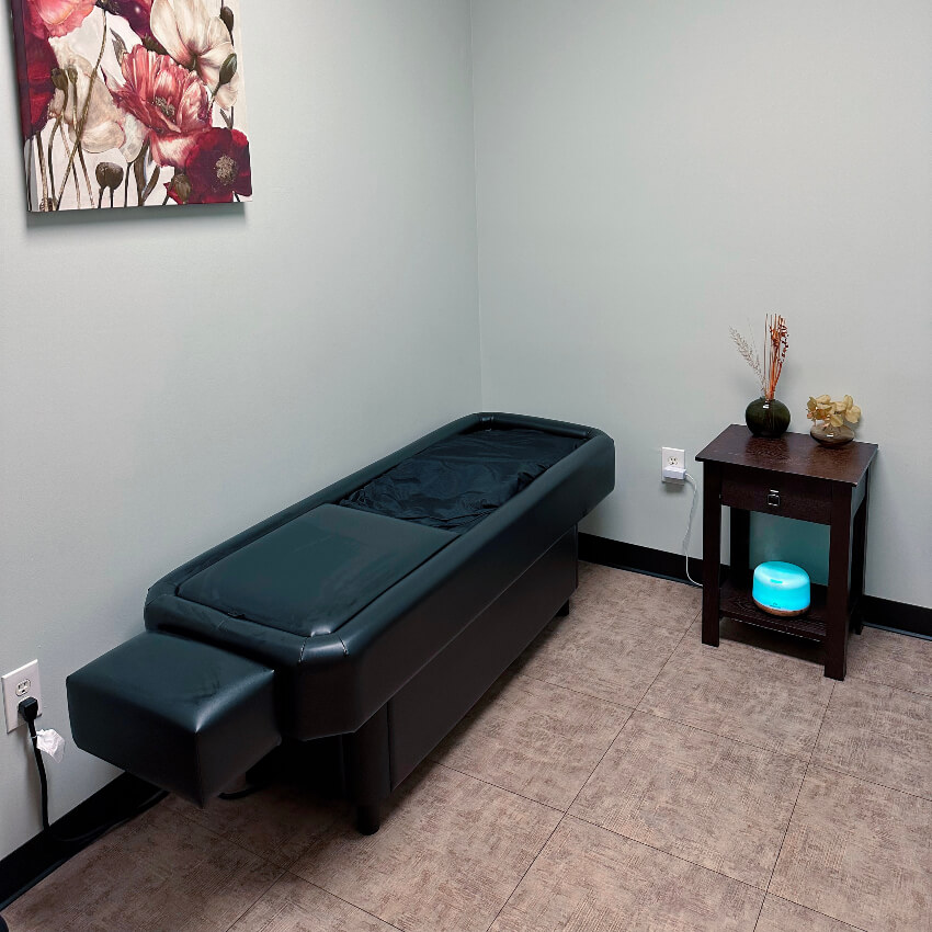 our hydromassage room