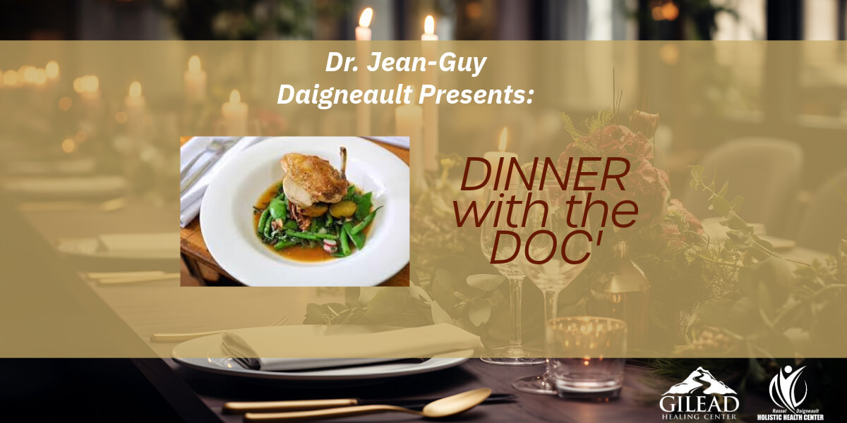 Dinner with Doc flyer