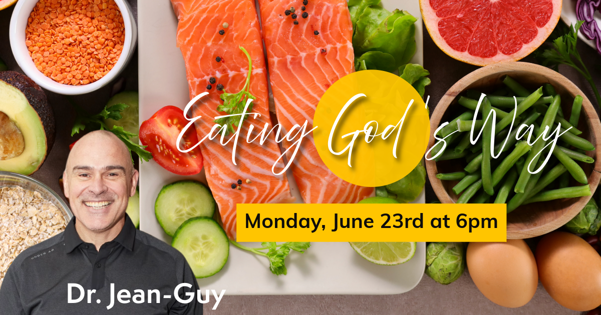 Eating God's way event