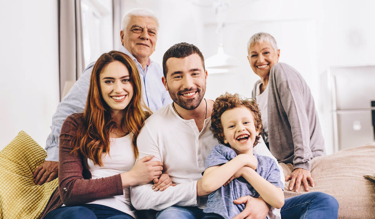 family with grandparents