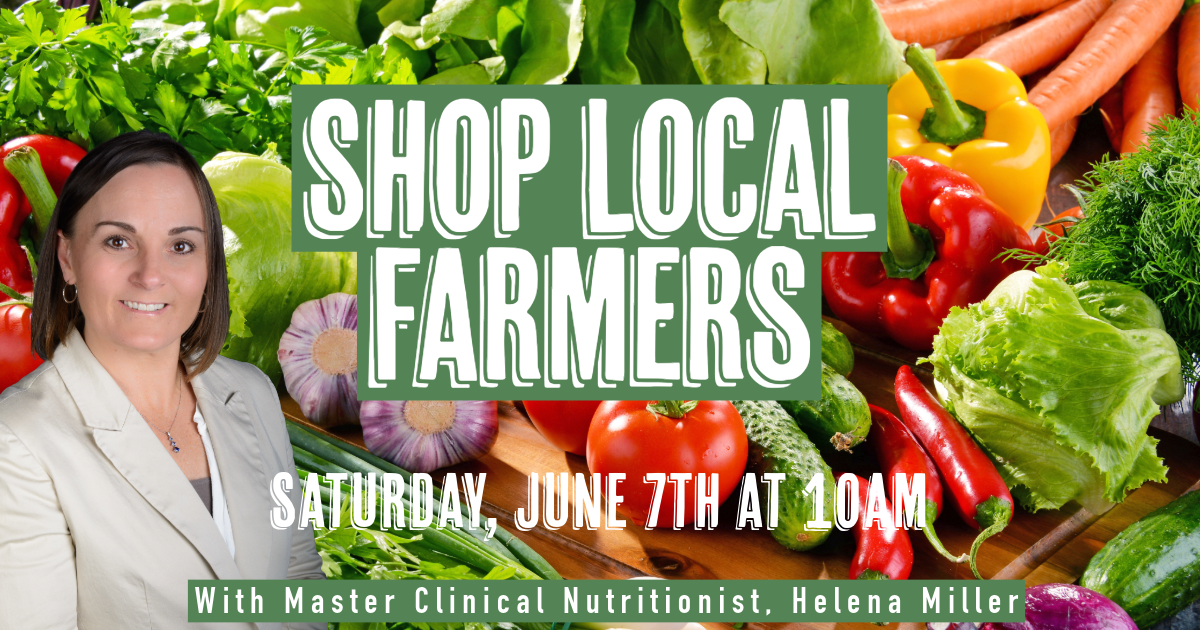 Shop local farmers event