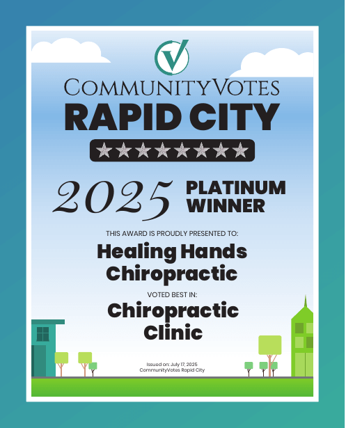 Rapid City 2025 - Healing Hands Chiropractic - Platinum - Chiropractic Clinic
