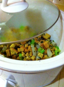 Thanksgiving Crock Pot Stuffing