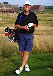 Picture of Dr. Hauser Golfing