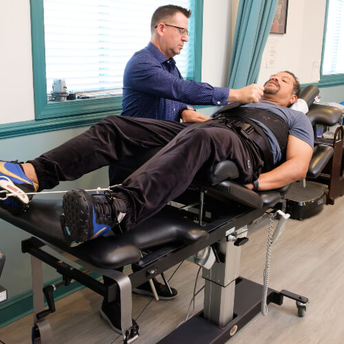 Easton patient treated with Spinal Decompression
