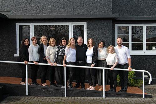 Funnell Family Chiropractic team outside