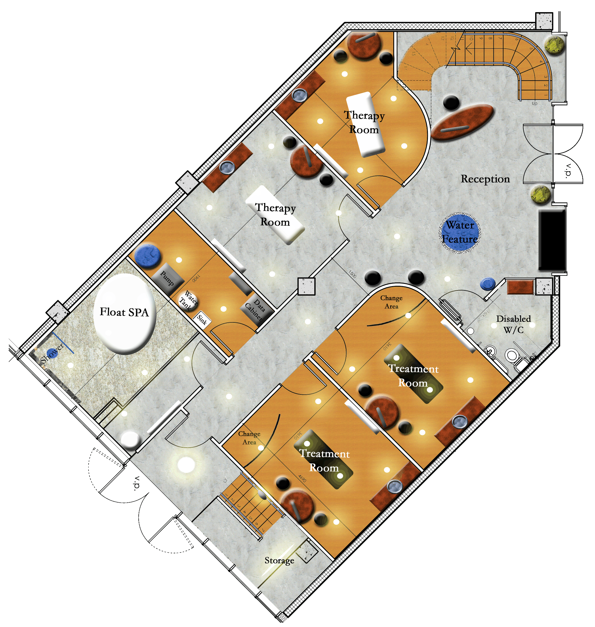 Floor Plan (The Wellness Centre (Castle Quay)) - Ground Floor