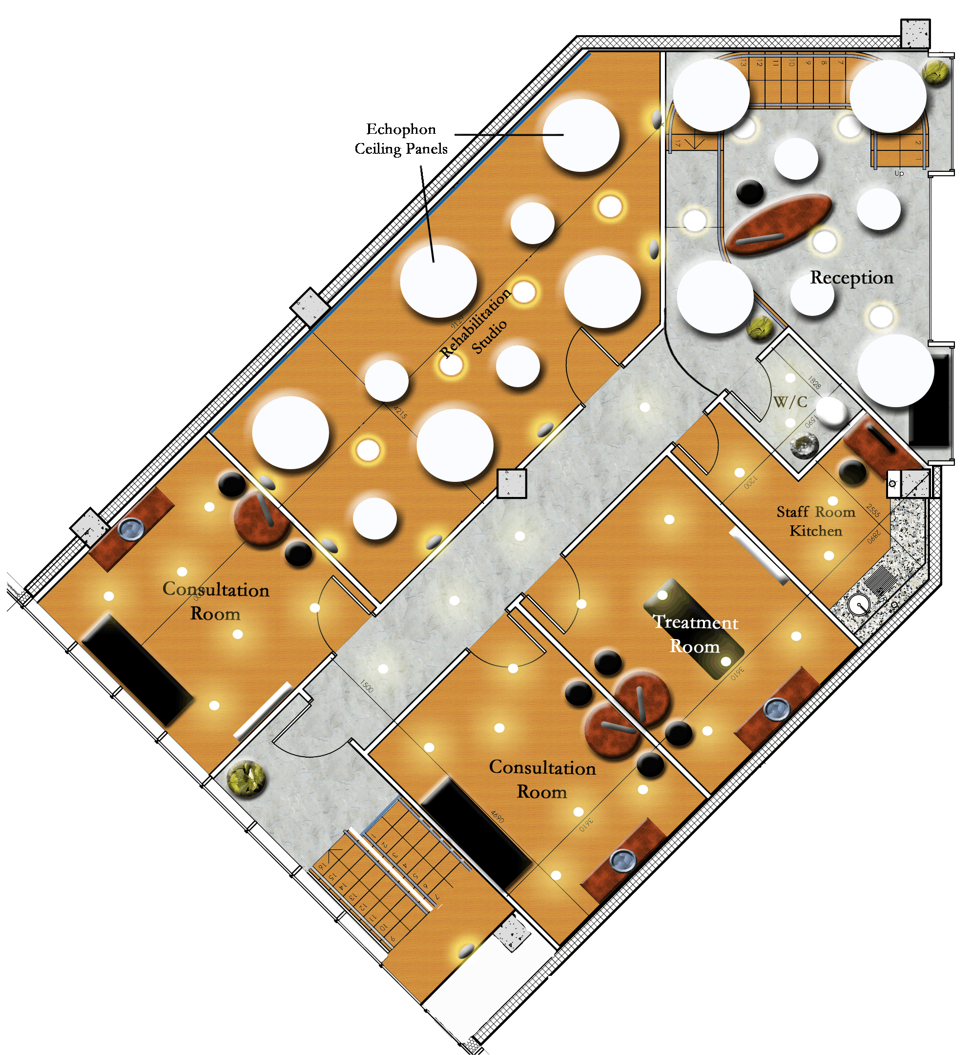 Floor Plan (The Wellness Centre (Castle Quay)) - Mezzanine