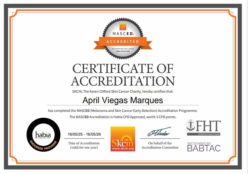 MASCED Certificate (April)