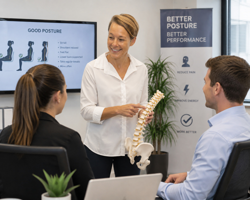 holding spine model