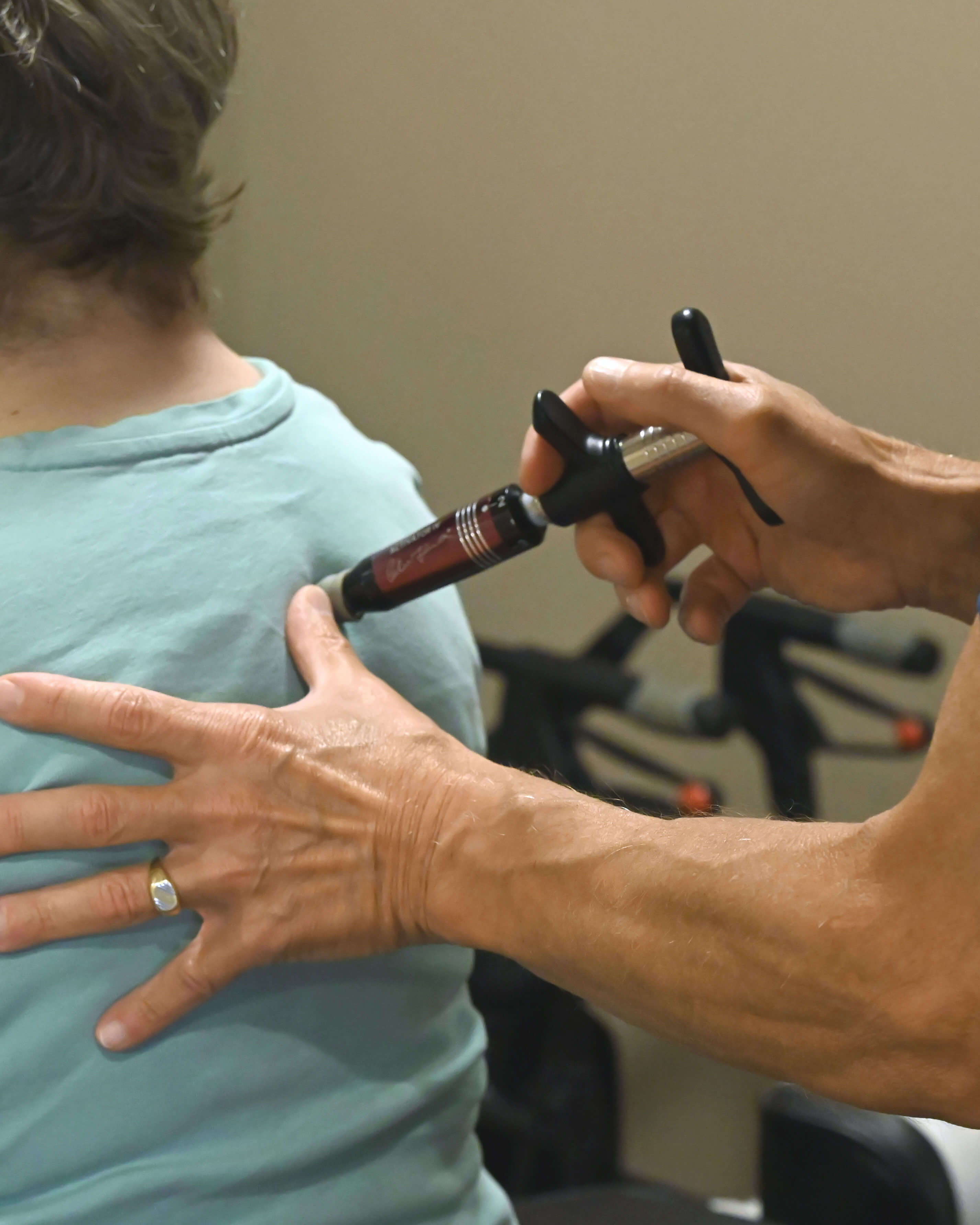 Activator back adjustment