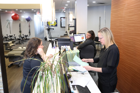 Graceland Chiropractic reception area