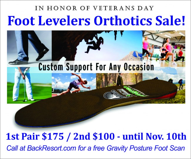 Custom Orthotics, Salem VA Back Resort