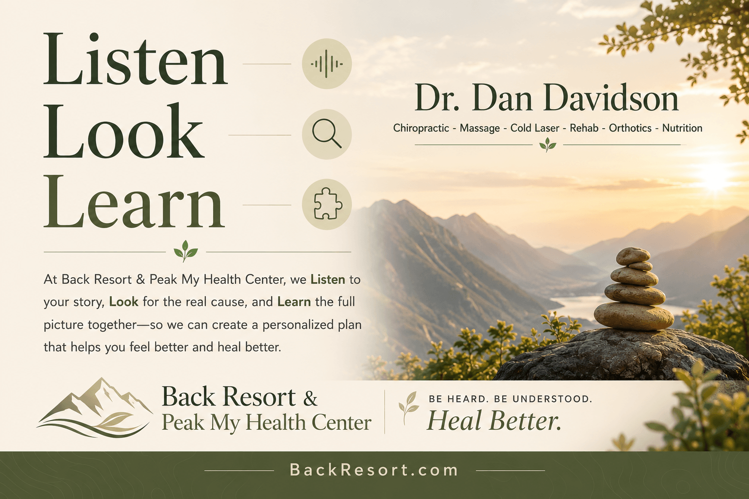 Listen Look Learn Mountain Image Landscape