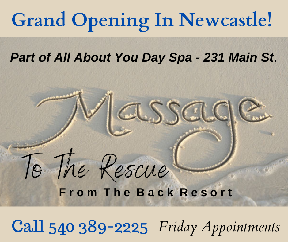 Massage Grand Opening in Newcastle FBA