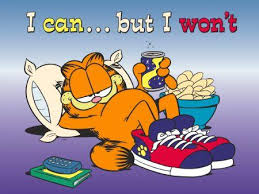 garfield lazy