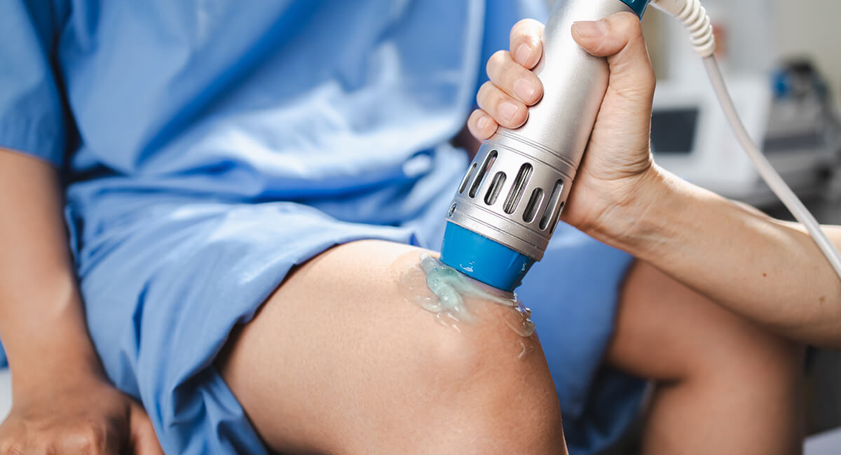 shockwave treatment on knee