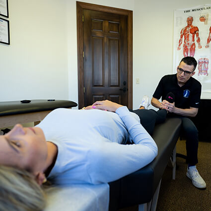 Sports Injury Foot Adjustment