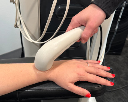 ultrasound on arm