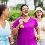 women walking