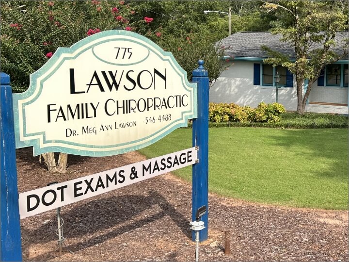 Exterior photo of Lawson Family Chiropractic office