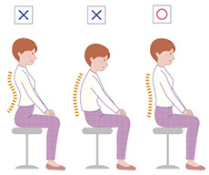 Ergonomics Spine Illustration