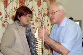 Dr. Neal (Chiropractor), will explain the findings of your examination. Dr. Neal Rennie (Chiropractor) will explain the finding of your examination.