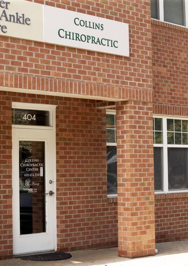 exterior of the Collins Chiropractic Center office