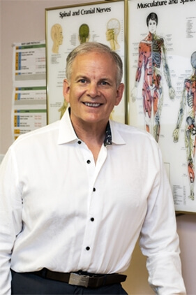 Peterborough chiropractor Dr. Jeff Lustig smiling