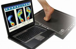 Orthotic foot analysing system