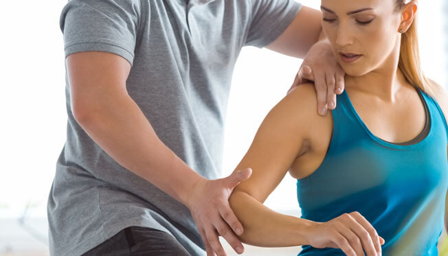 Woman Getting an Adjustment